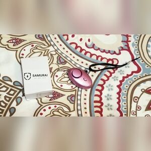 Women's Personal Safety Alarm/Flashlight Keychain Purple Brand New **CLEARANCE**